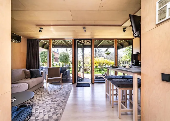 A Tiny House With A Garden And A Hot Tube Сasa de vacaciones *